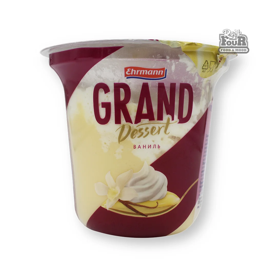 Պուդինգ կաթնային «Grand Dessert» վանիլ և սերուցքային մուս 4.7% 200գ